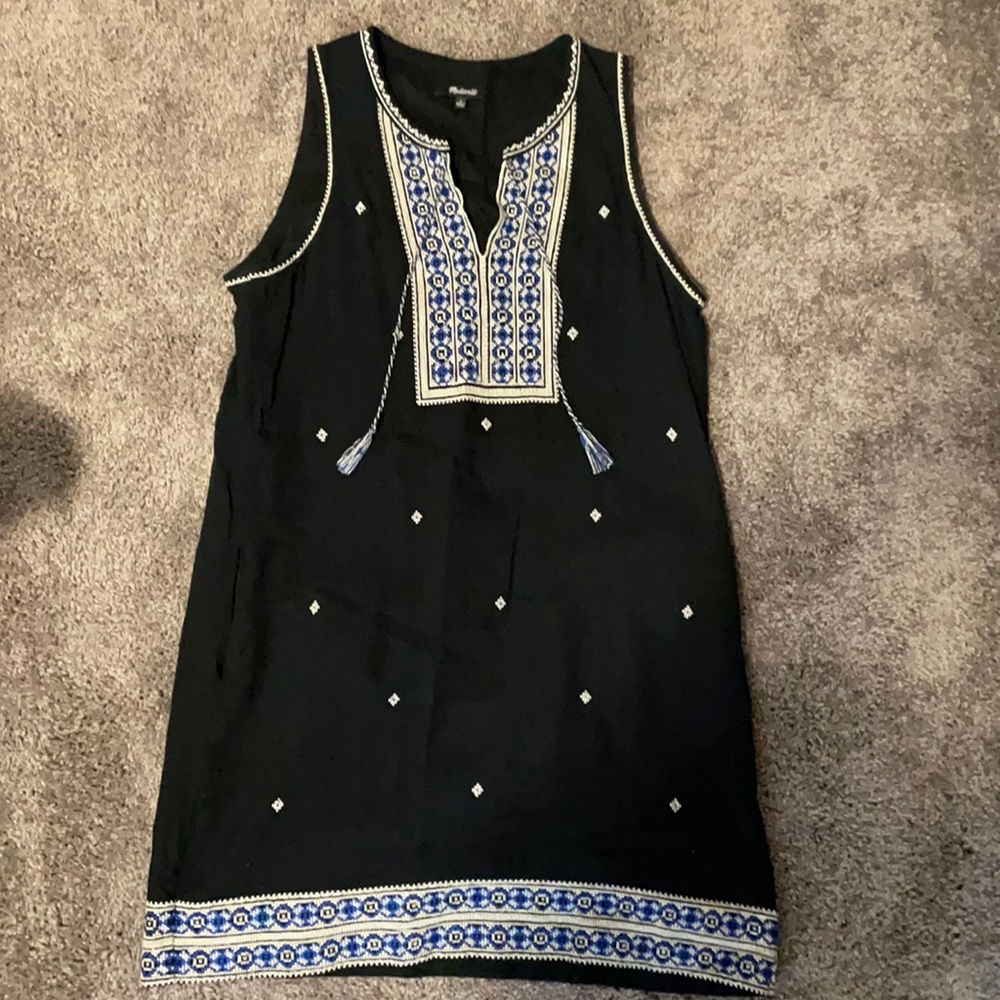 Madewell Embroidered Sun Dress